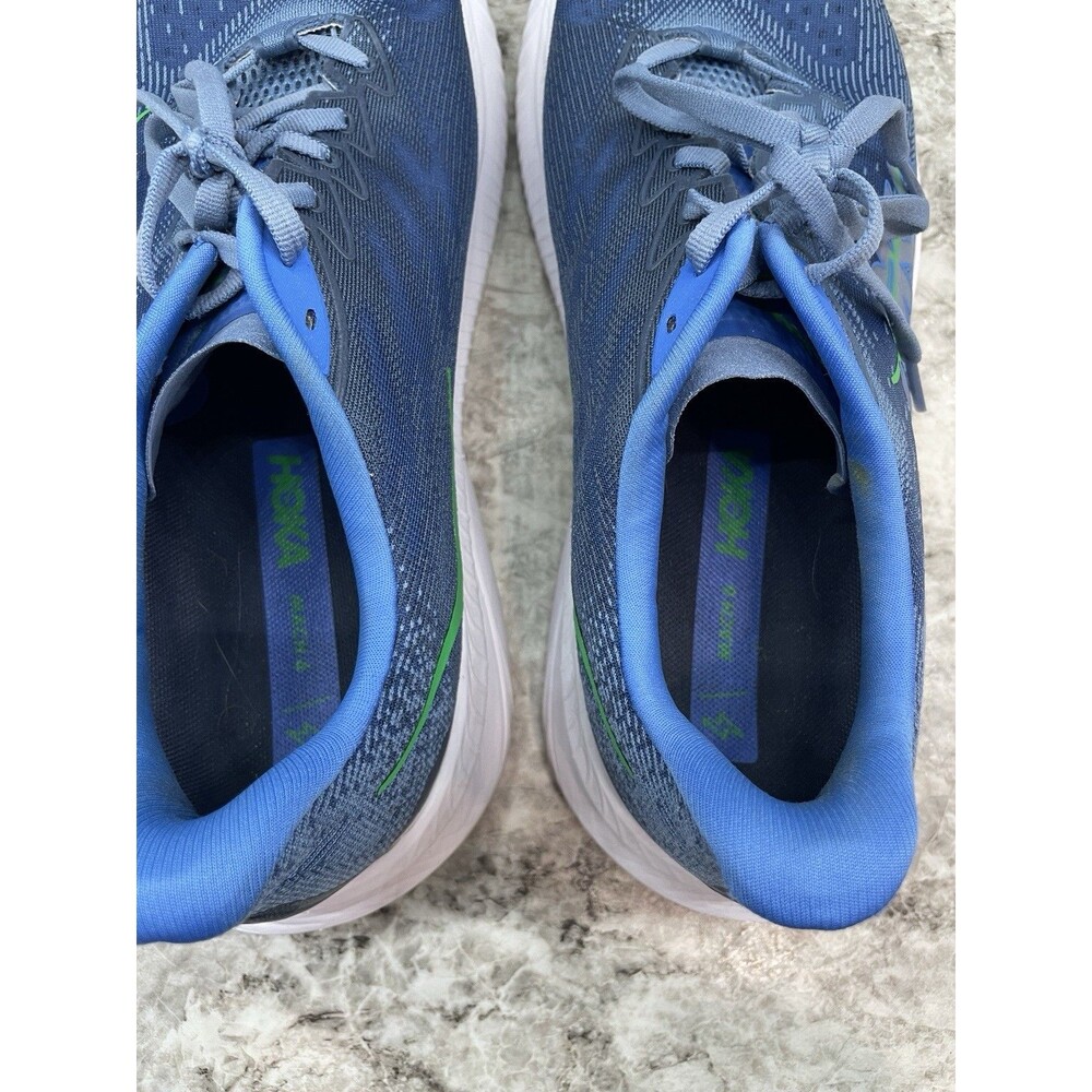 Hoka One One Mens Mach 6 1147790 DHN Blue Running Shoes Sneakers Size 13D - Picture 5 of 10